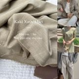  [Vải MM] (511) Vải Xước Hàn Mát, Mịn, Giãn Nhẹ Lên Quần Tây, Vest, Váy, Đầm, Set (Giá 0.55m) 