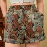  [Vải MM] (846) Bố Dạ Gấu Chính Phẩm Đẹp Chuyên Lên Vest, Váy, Đầm, Set Thiết Kế (Giá Bán 0.5m) 