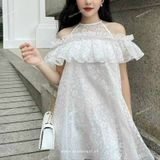  [Vải MM] [213] Vải Tơ Hoa Mai Thời Trang Mềm, Nhẹ Lên Sơ Mi, Đầm, Váy Đẹp, Sang Trọng Cần Lót (Giá Bán 0.5m) 