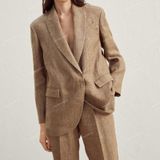  [Vải MM] [114] Vải Linen Gân Nhật Chống Nhăn Lên Quần, váy, Đầm, Vest, Blazer, Set Bộ (Giá Bán 0.55m) 