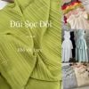  [Vải MM] [153] Vải Đũi Sọc Đôi Mềm Mát Lên Sơ Mi, Váy, Đầm, Set Bộ Thời Trang (Giá Bán 0.55m) 