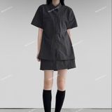  [Vải MM] (820) Vải Dù Gió Nhăn Hot Trend Lên Áo, Áo Khoác, Quần, Set Bộ, Đầm, Váy (Giá Bán 0.55m) 