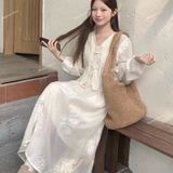  [Vải MM] [209] Vải Tơ Hoa Cẩm Nhẹ, Mát Lên Sơ Mi, Đầm, Váy, Set Bộ Thiết Kế (Giá Bán 0.5m) 