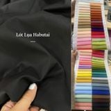 [901] Vải Lót Lụa Habutai Chính Phẩm Loại 1 Lót Đầm, Váy, Áo Dài, Áo Khoác, Vest (Giá bán 1m) 