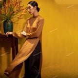  [Vải MM] [305] Vải Lụa 2 Da Cao Cấp Chính Phẩm Giãn Nhẹ, Mịn, Mướt, Mát Lên Sơ MI, Áo Dài, Đầm, Váy (Giá Bán 0.55m) 