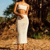  [Vải MM] (720) Vải Len Đan Thời Trang Lên Áo, Váy, Đầm, Set Đồ Thiết Kế, Đồ Đi Biển (Giá Bán 0.5m) 