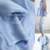 [113] Vải Linen Tưng Hàn 150gsm Chính Phẩm Mát, Cao Cấp Lên Sơ Mi, Váy, Đầm, Set Bộ (Giá Bán 0.5m) 
