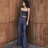  [Vải MM] (801) Vải Jean Lụa Chính Phẩm Mềm, Mát Lên Sơ Mi, Váy, Đầm, Set Bộ (Giá 0.55m) 