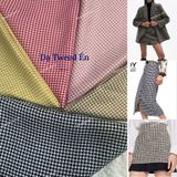  [Vải MM] (832) Vải Dạ Tweed Cánh Én Lên Vest, Set Bộ, Quần, Váy, Đầm Sang Trọng Đứng Form (Giá bán 0.5m) 
