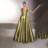  [Vải MM] (308) Vải Tafta Lụa Chính Phẩm Bóng Mướt, Không Giãn Lên Váy, Đầm, Set (Giá bán 0.5m) 