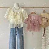  [Vải MM] (204) Vải Tơ Xốp Vuông Nhẹ, Mềm, Lên Sơ Mi, Đầm, Váy Đẹp, Sang Trọng Cần Lót (Giá Bán 0.5m) 