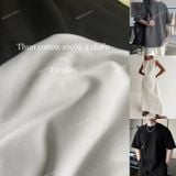  [Vải MM] [754] Vải Thun Cotton 100% 250gsm 2 Chiều  May Áo Local Brand Loại Dày (Giá bán 0.5m) 