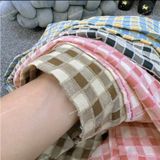  [Vải MM] (404) Vải Kate Caro Chỉ Nổi May Sơ Mi Nam Nữ, Đầm, Váy, Bộ (Giá bán 0.55m) 