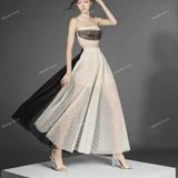  [Vải MM] (220) Vải Tơ Lưới Đan Nổi Thiết Kế Lên Đầm, Váy, Set Bộ, Áo Dài Thiết Kế, Sang Trọng Cần Lót (Giá Bán 0.5m) 