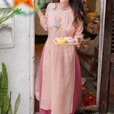  [Vải MM] [105] Vải Linen Bột Mịn Đã Wash Mát Lên Sơ Mi, Quần, Váy, Đầm, Bộ, Áo Dài (giá bán 0.55m) 