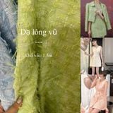  [Vải MM] (840) Vải Dạ Tweed Lông Vũ Dày Vừa Lên Vest, Set Bộ, Quần, Váy, Đầm Sang Trọng Đứng Form (giá bán 0.5m) 