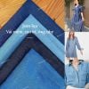  [Vải MM] (801) Vải Jean Lụa Chính Phẩm Mềm, Mát Lên Sơ Mi, Váy, Đầm, Set Bộ (Giá 0.55m) 
