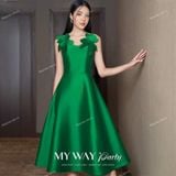  [Vải MM] (308) Vải Tafta Lụa Chính Phẩm Bóng Mướt, Không Giãn Lên Váy, Đầm, Set (Giá bán 0.5m) 