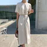  [Vải MM] [112]  Vải Linen Bột Dày Chính Phẩm Mịn, Mát Lên Sơ Mi, Quần, Váy, Đầm, Bộ, Áo Dài (Giá Bán 0.55m) 