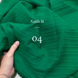  [Vải MM] [153] Vải Đũi Sọc Đôi Mềm Mát Lên Sơ Mi, Váy, Đầm, Set Bộ Thời Trang (Giá Bán 0.55m) 