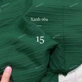  [Vải MM] [153] Vải Đũi Sọc Đôi Mềm Mát Lên Sơ Mi, Váy, Đầm, Set Bộ Thời Trang (Giá Bán 0.55m) 