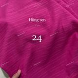  [Vải MM] [153] Vải Đũi Sọc Đôi Mềm Mát Lên Sơ Mi, Váy, Đầm, Set Bộ Thời Trang (Giá Bán 0.55m) 