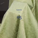  [Vải MM] (306) Gấm Hoa Nổi Họa Tiết Lên Áo, Váy, Đầm, Áo Dài, Set Bộ Sang Trọng (Giá Bán 0.5m) 