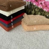  [Vải MM] (720) Vải Len Đan Thời Trang Lên Áo, Váy, Đầm, Set Đồ Thiết Kế, Đồ Đi Biển (Giá Bán 0.5m) 