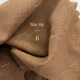  [Vải MM] [114] Vải Linen Gân Nhật Chống Nhăn Lên Quần, váy, Đầm, Vest, Blazer, Set Bộ (Giá Bán 0.55m) 