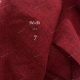  [Vải MM] [114] Vải Linen Gân Nhật Chống Nhăn Lên Quần, váy, Đầm, Vest, Blazer, Set Bộ (Giá Bán 0.55m) 