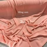  [Vải MM] (301) Vải Lụa Mango Loại 1 Chính Phẩm Mềm, Mượt May  Áo Dài, Sơ Mi, Váy, Đầm, Set Bộ (Giá Bán 0.55m) 