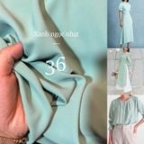  [Vải MM] (301) Vải Lụa Mango Loại 1 Chính Phẩm Mềm, Mượt May  Áo Dài, Sơ Mi, Váy, Đầm, Set Bộ (Giá Bán 0.55m) 