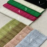  [Vải MM] (752) Vải Thun Sóng Thời Trang Co Giãn 4 Chiều Lên Áo, Váy, Đầm, Set Bộ Thời Trang (Giá Bán 0.5m) 