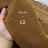  [Vải MM] [755] Vải Thun Hàn Dày Lạnh, Giãn Nhẹ, Mịn, Mát May Quần, Áo Khoác, Váy, Đầm, Bộ Thể Thao (Giá bán 0.55m) 