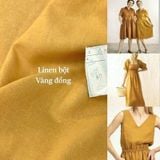  [Vải MM] [105] Vải Linen Bột Mịn Đã Wash Mát Lên Sơ Mi, Quần, Váy, Đầm, Bộ, Áo Dài (giá bán 0.55m) 