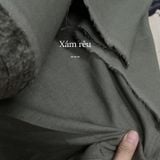  [Vải MM] [105] Vải Linen Bột Mịn Đã Wash Mát Lên Sơ Mi, Quần, Váy, Đầm, Bộ, Áo Dài (giá bán 0.55m) 