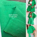  [Vải MM] [104] Vải Linen Gân Đã Wash Mỏng, Mát, Rũ Nhẹ May Sơ Mi, Váy, Đầm, Bộ (Giá Bán 0.5m) 