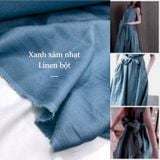  [Vải MM] [105] Vải Linen Bột Mịn Đã Wash Mát Lên Sơ Mi, Quần, Váy, Đầm, Bộ, Áo Dài (giá bán 0.55m) 