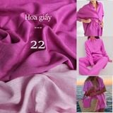  [Vải MM] [104] Vải Linen Gân Đã Wash Mỏng, Mát, Rũ Nhẹ May Sơ Mi, Váy, Đầm, Bộ (Giá Bán 0.5m) 