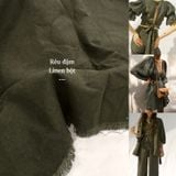  [Vải MM] [105] Vải Linen Bột Mịn Đã Wash Mát Lên Sơ Mi, Quần, Váy, Đầm, Bộ, Áo Dài (giá bán 0.55m) 