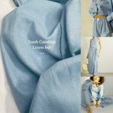  [Vải MM] [105] Vải Linen Bột Mịn Đã Wash Mát Lên Sơ Mi, Quần, Váy, Đầm, Bộ, Áo Dài (giá bán 0.55m) 