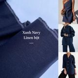  [Vải MM] [105] Vải Linen Bột Mịn Đã Wash Mát Lên Sơ Mi, Quần, Váy, Đầm, Bộ, Áo Dài (giá bán 0.55m) 