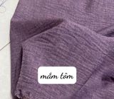  [Vải MM] [151] Vải Đũi Lạnh Vân Mây Chống Nhăn May Sơ Mi, Đầm, Váy Thiết Kế Không Cần Lót (Giá bán 0.55m) 