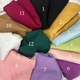  (111) Vải Linen Gân Bố Chính Phẩm Dày Dặn, Khó Nhăn Lên Quần, Váy, Đầm, Vest, Set Thiết Kế (Giá bán 0.55m) 