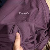  [757] Vải Thun Gân Sọc Lạnh Chính Phẩm Co Giãn 4c Lên Quần, Váy, Đâm (Giá Bán 0.5m) 