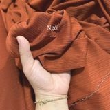  [757] Vải Thun Gân Sọc Lạnh Chính Phẩm Co Giãn 4c Lên Quần, Váy, Đâm (Giá Bán 0.5m) 