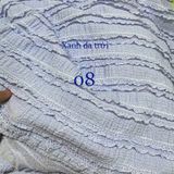  [Vải MM] (752) Vải Thun Sóng Thời Trang Co Giãn 4 Chiều Lên Áo, Váy, Đầm, Set Bộ Thời Trang (Giá Bán 0.5m) 