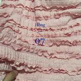  [Vải MM] (752) Vải Thun Sóng Thời Trang Co Giãn 4 Chiều Lên Áo, Váy, Đầm, Set Bộ Thời Trang (Giá Bán 0.5m) 