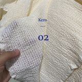  [Vải MM] (720) Vải Len Đan Thời Trang Lên Áo, Váy, Đầm, Set Đồ Thiết Kế, Đồ Đi Biển (Giá Bán 0.5m) 