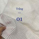  [Vải MM] (204) Vải Tơ Xốp Vuông Nhẹ, Mềm, Lên Sơ Mi, Đầm, Váy Đẹp, Sang Trọng Cần Lót (Giá Bán 0.5m) 